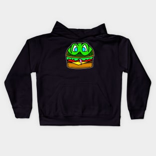 Rattle Snake Cheeseburger Kids Hoodie